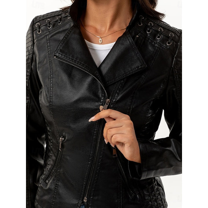 Rosa | Sleek Biker Jacket