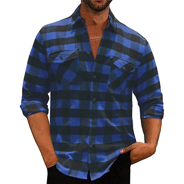 Maddox | Classic Checked Long-Sleeve Shirt
