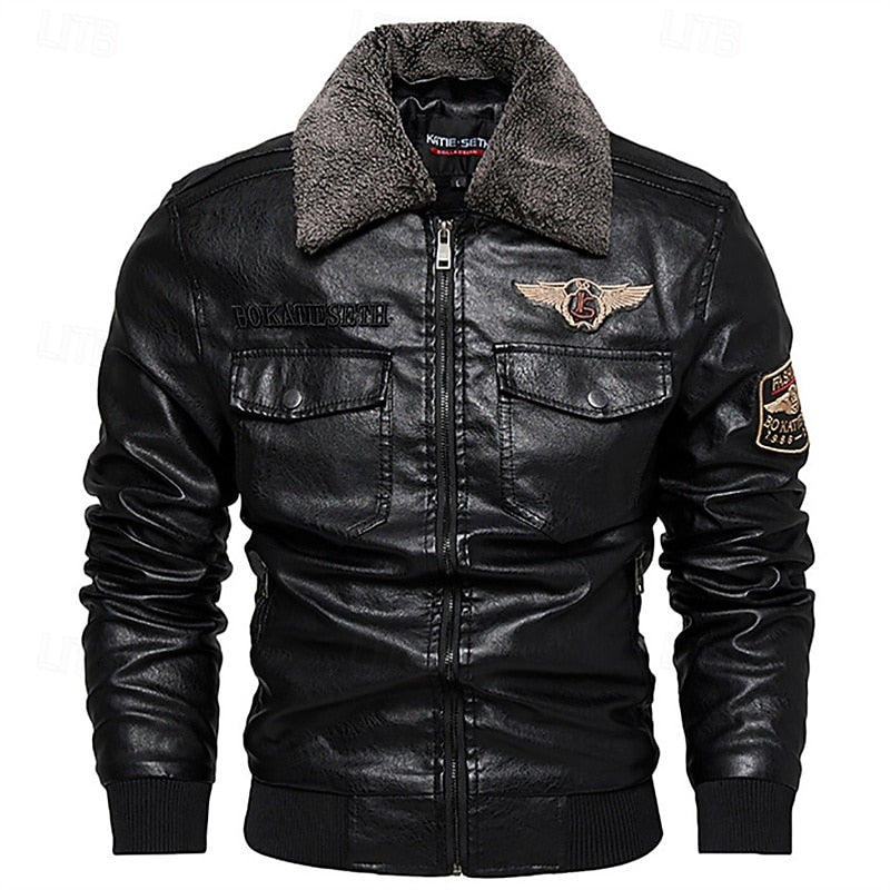 Ashton | Aviator Bomber Jacket