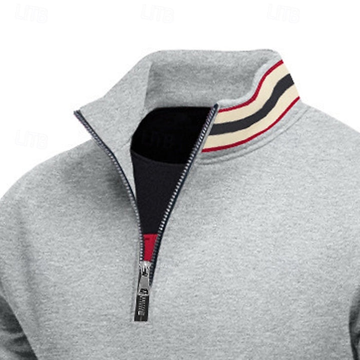 Easton | Quarter-Zip Stand-Collar Pullover