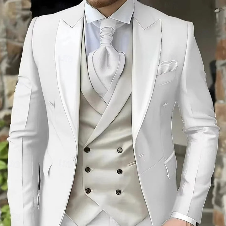 Miles | Tailored Peak-Lapel Three-Piece Set