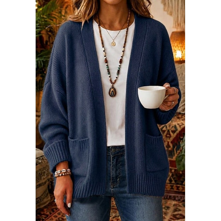 Evangeline | Relaxed Open-Front Cardigan