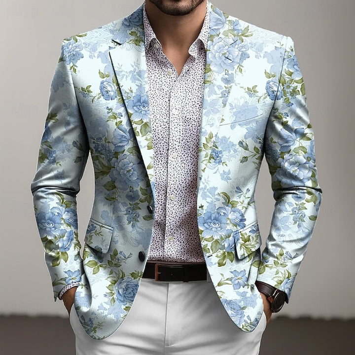 Beckett | Refined Floral-Print Blazer