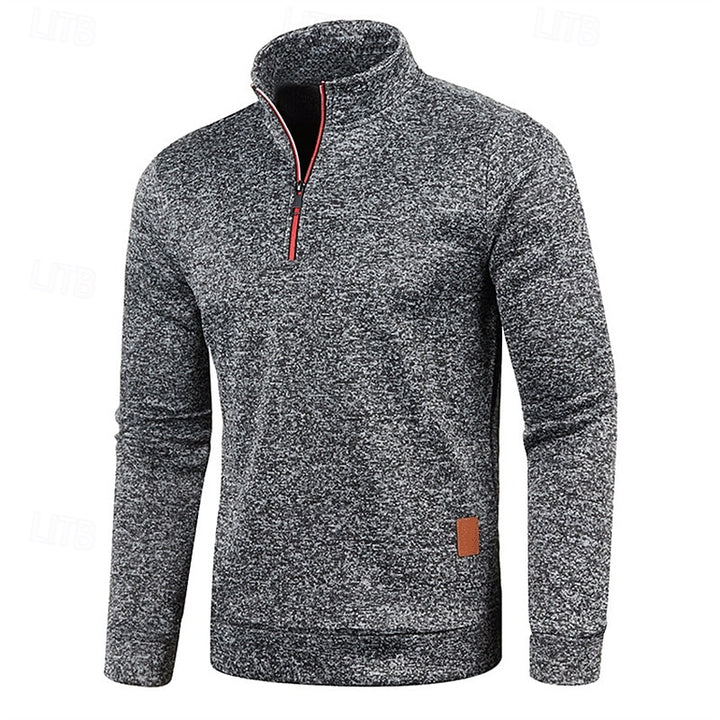 Camden | Quarter-Zip Textured Pullover Sweater