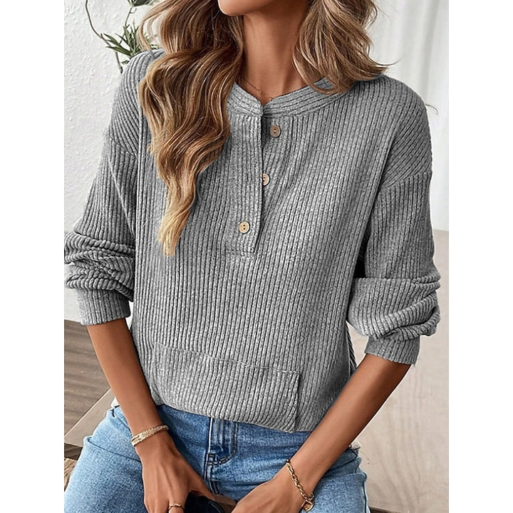 Sabine | Relaxed Henley Top
