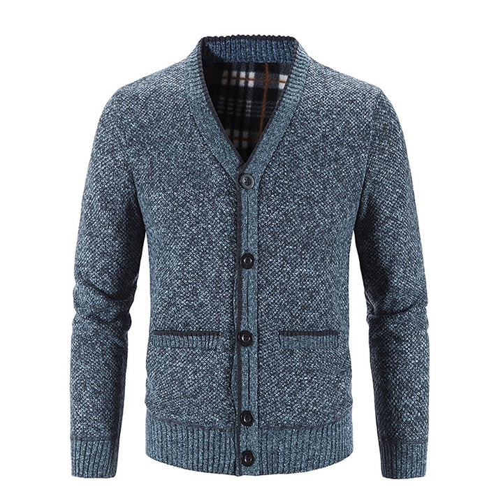 Colby | Button-Front V-Neck Cardigan