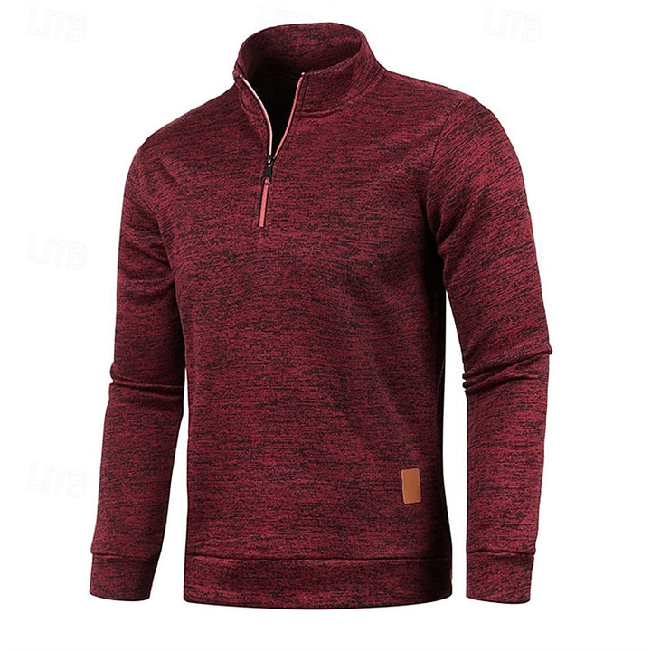 Camden | Quarter-Zip Textured Pullover Sweater