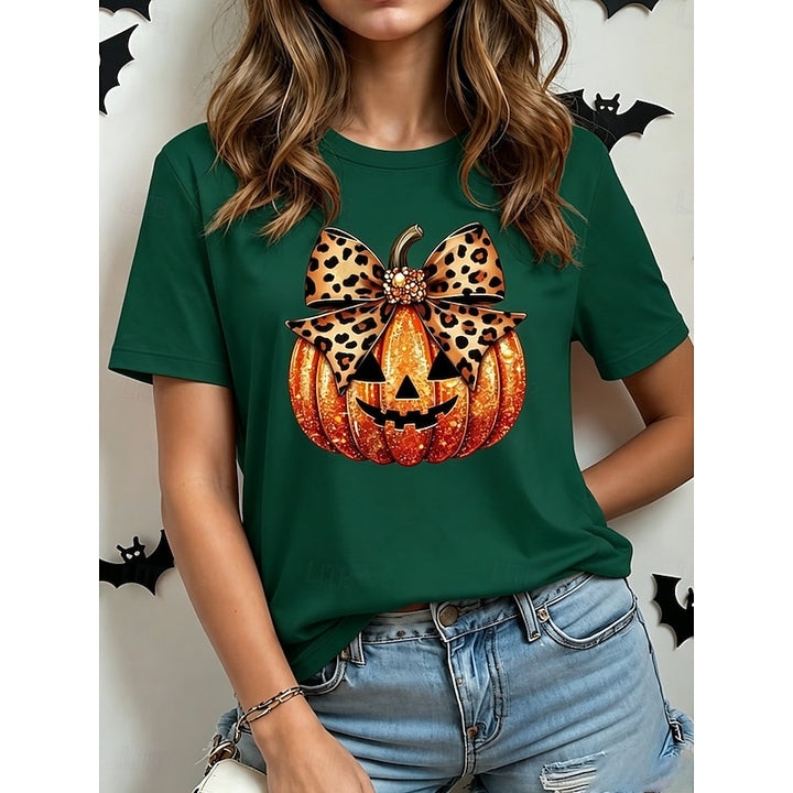 Bethany | Halloween Graphic Crew Neck T-Shirt