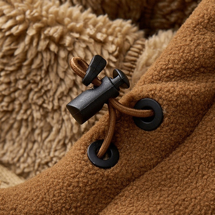 Tobias | Cozy Hooded Full-Zip Jacket