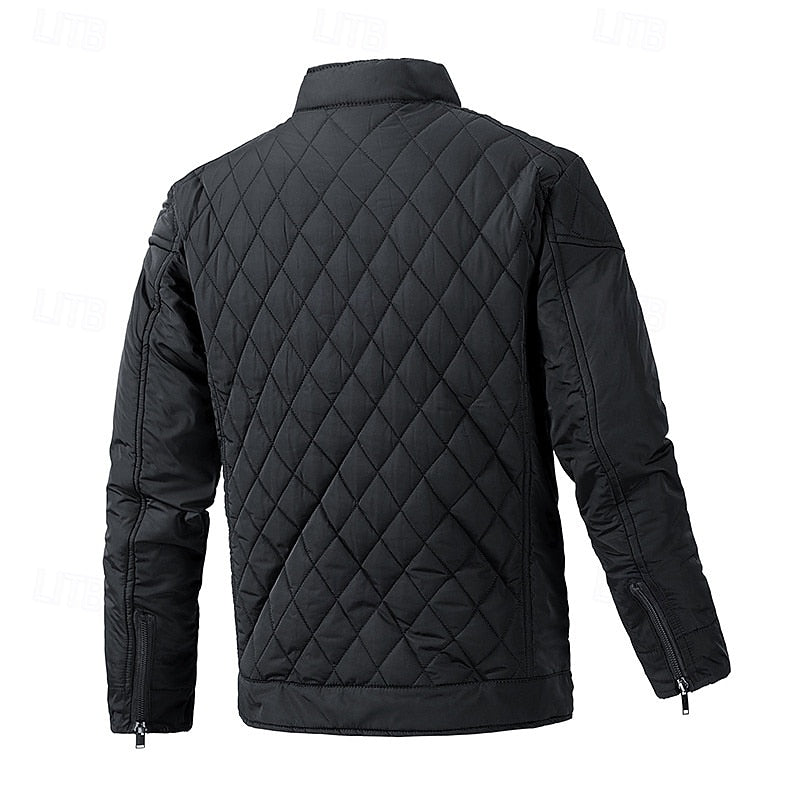Ashton | Quilted Stand-Collar Jacket