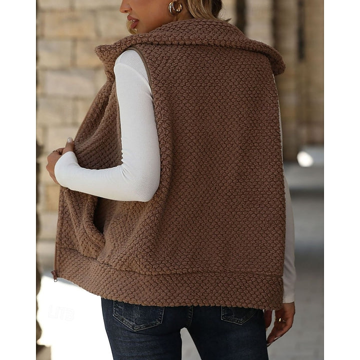 Willow | Cozy Textured Zip Vest