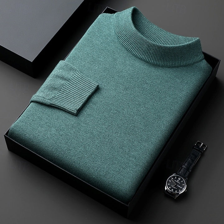 Hamilton | Ribbed High-Neck Sweater