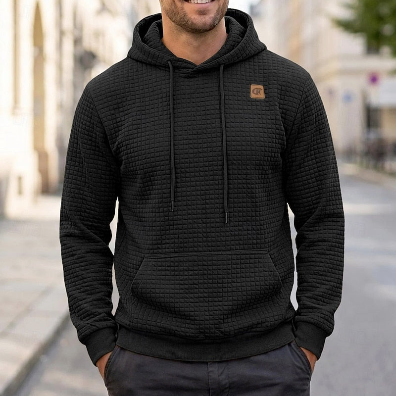 Bryce | Textured Comfort Hoodie