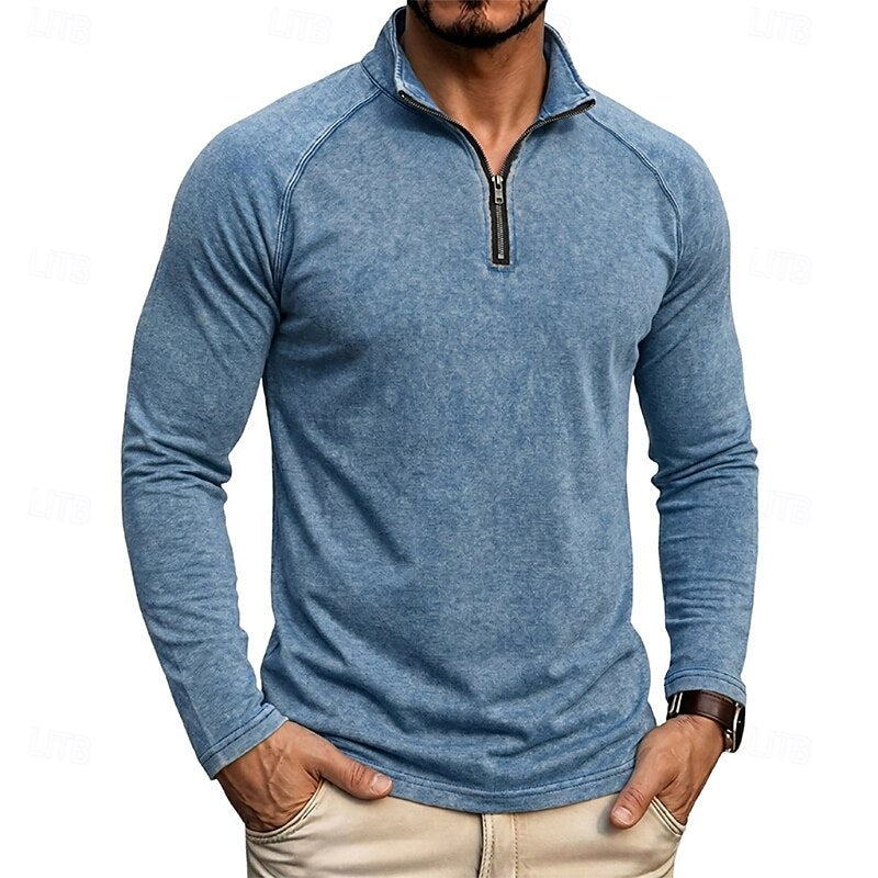 Nicholas | Relaxed Zip-Neck Top