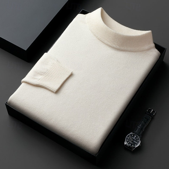 Hamilton | Ribbed High-Neck Sweater