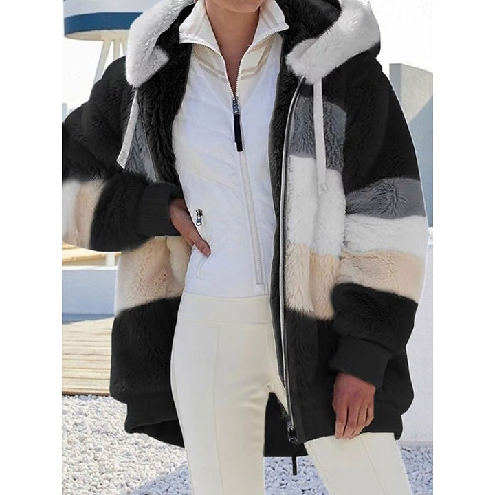 Corinne | Cozy Hooded Zip-Up Jacket