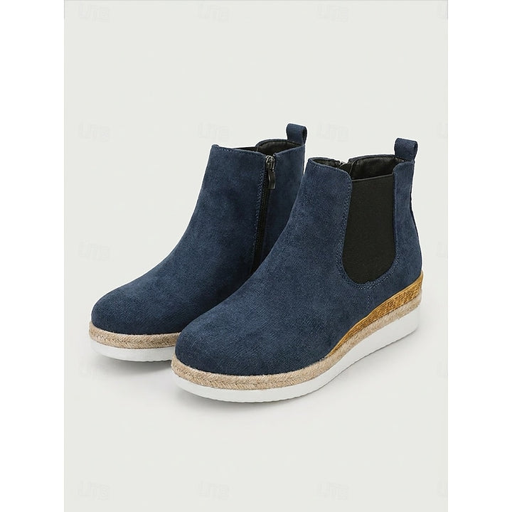 Vera | Cozy Wedge Ankle Boots