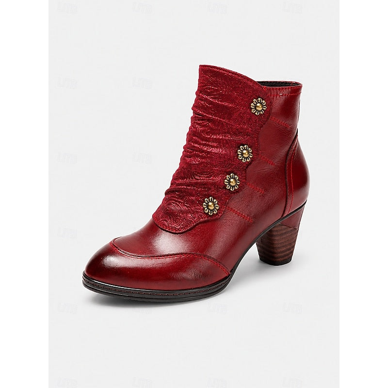 Imogen | Heeled Ankle Boots