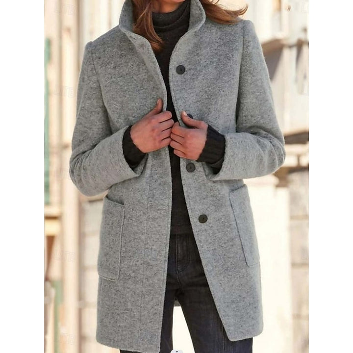 Felicity | Refined Stand-Collar Coat