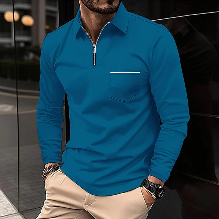 Trenton | Refined Quarter-Zip Polo Shirt