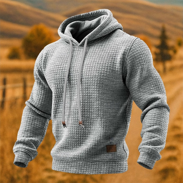 Beckett | Textured Pullover Hoodie
