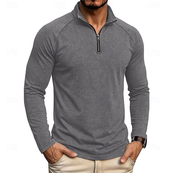Nicholas | Relaxed Zip-Neck Top