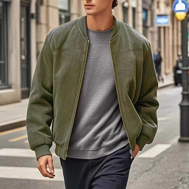 Lincoln | Stand-Collar Zip Jacket