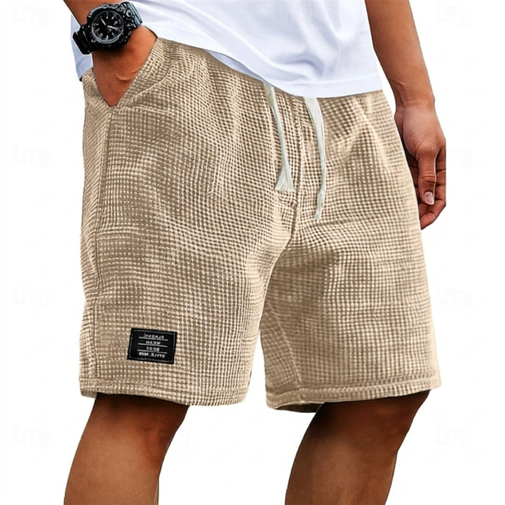 Steven | Casual Waffle Summer Shorts