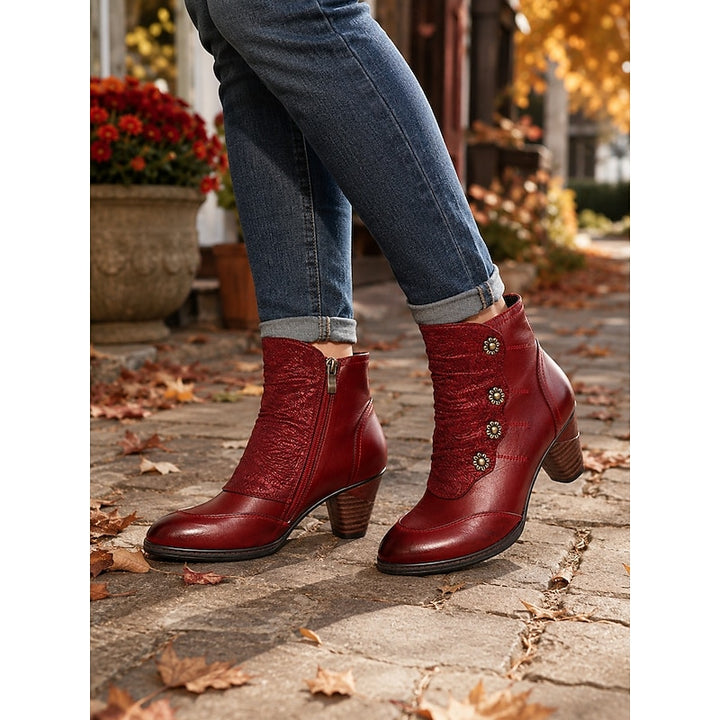 Imogen | Heeled Ankle Boots