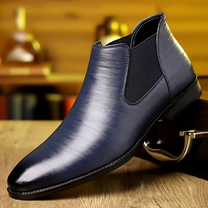 Quincy | Classic Slip-On Chelsea Boots
