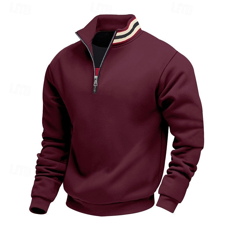 Easton | Quarter-Zip Stand-Collar Pullover