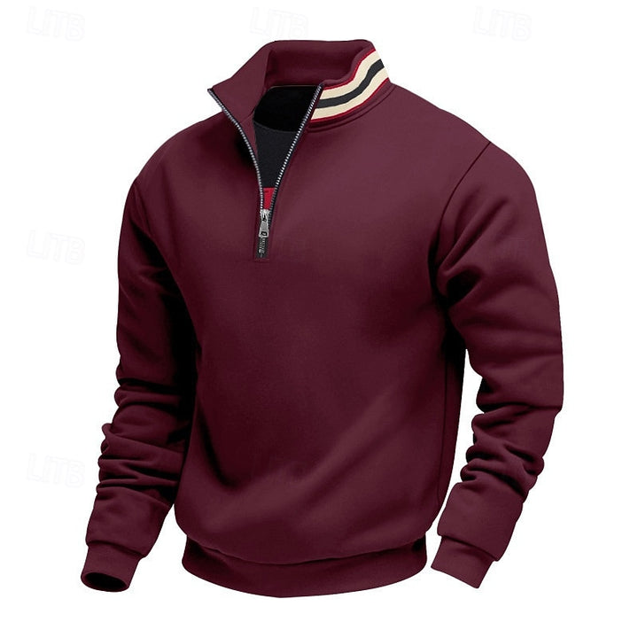 Easton | Quarter-Zip Stand-Collar Pullover