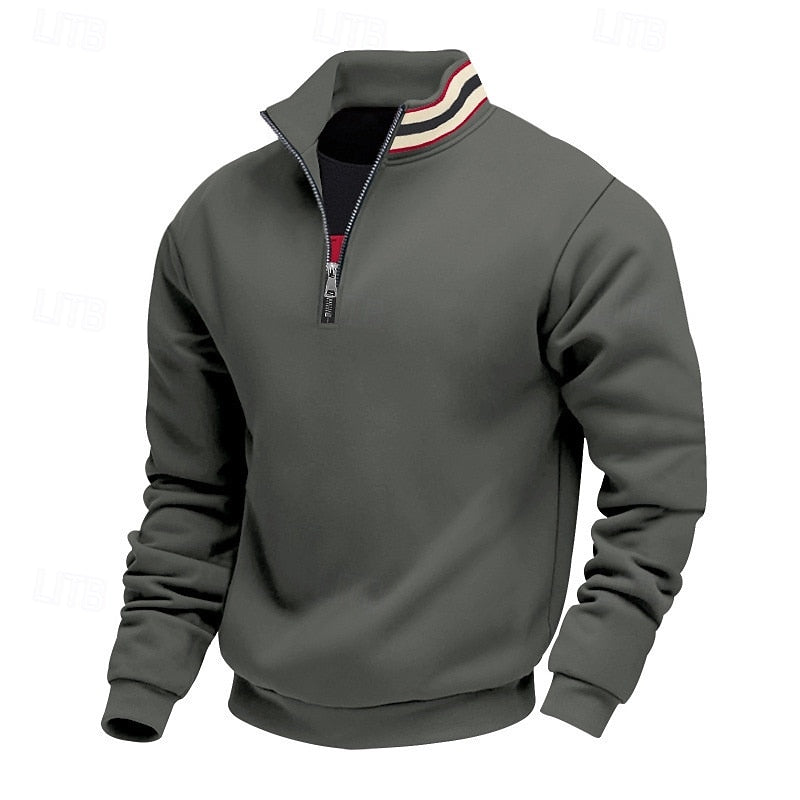 Easton | Quarter-Zip Stand-Collar Pullover