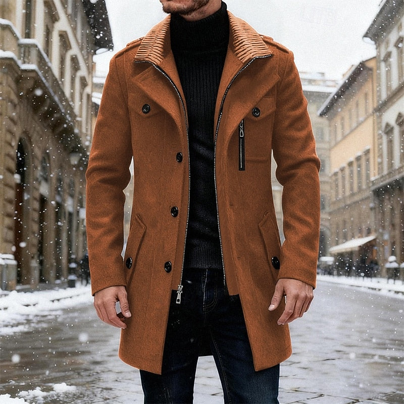 Weston Bexley | Refined Tailored Overcoat