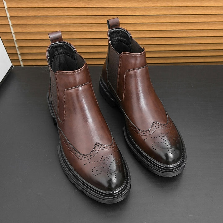 Alistair | Wingtip Chelsea Boots