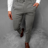 Gareth | Tailored Check Trousers