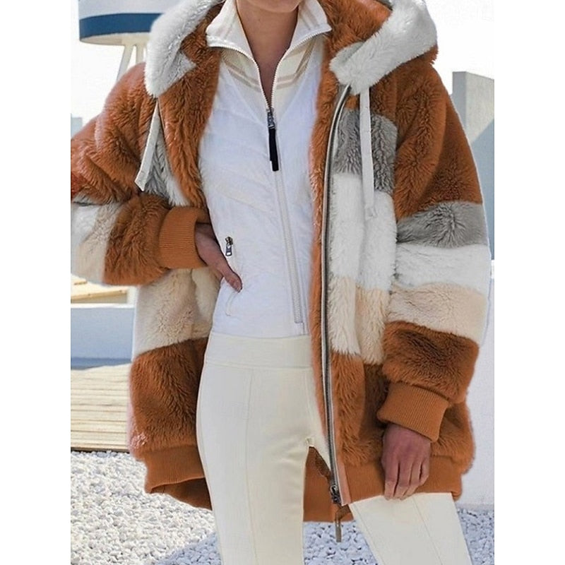 Corinne | Cozy Hooded Zip-Up Jacket