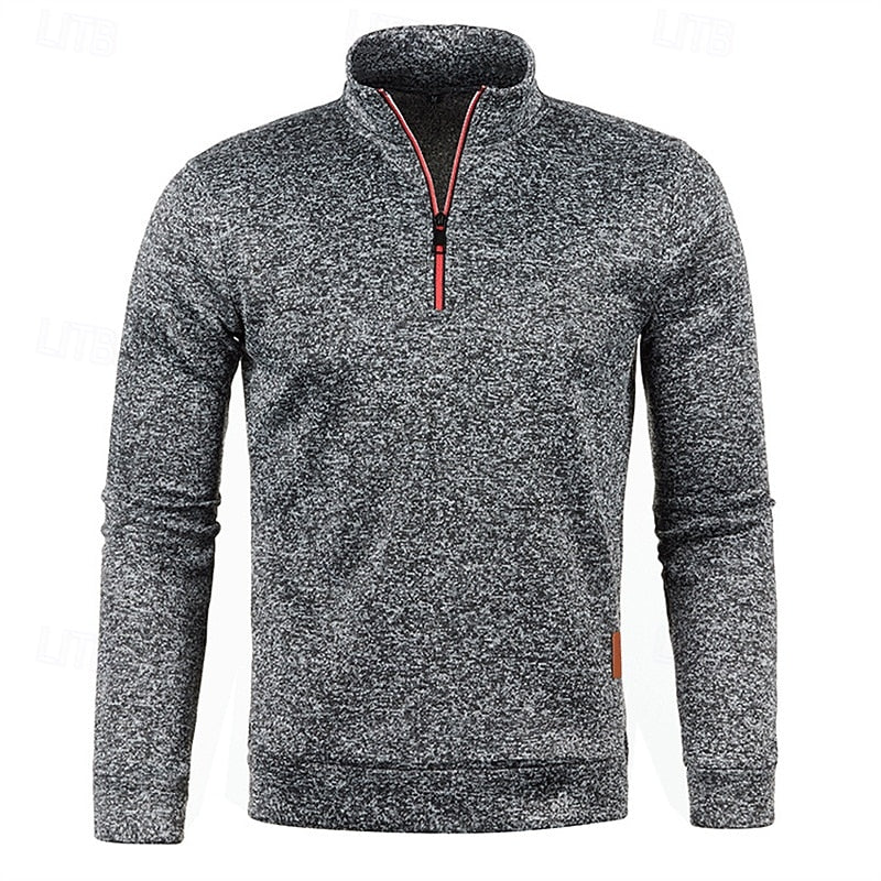 Camden | Quarter-Zip Textured Pullover Sweater