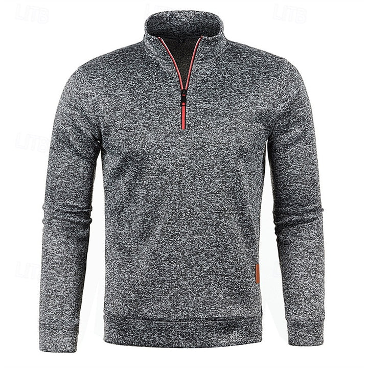 Camden | Quarter-Zip Textured Pullover Sweater