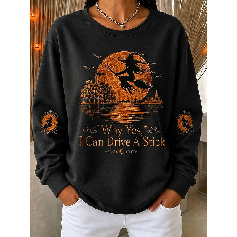 Marguerite | Cozy Halloween Sweatshirt