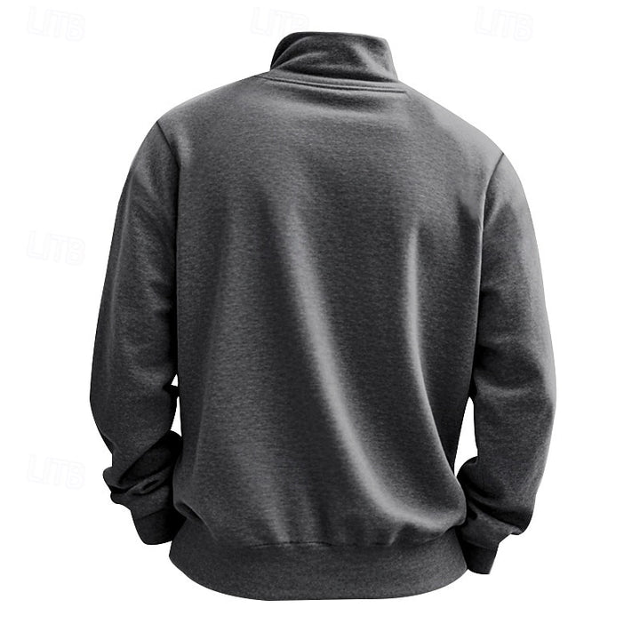 Glenn | Refined Quarter-Zip Sweatshirt