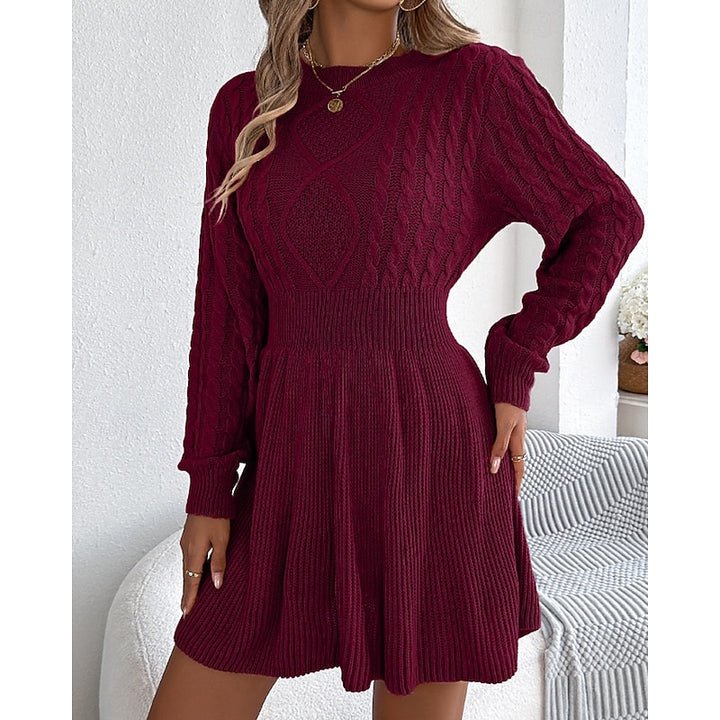 Whitney | Cable-Knit Sweater Dress