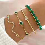 Connie | Vintage Zirconia Bracelet Sets