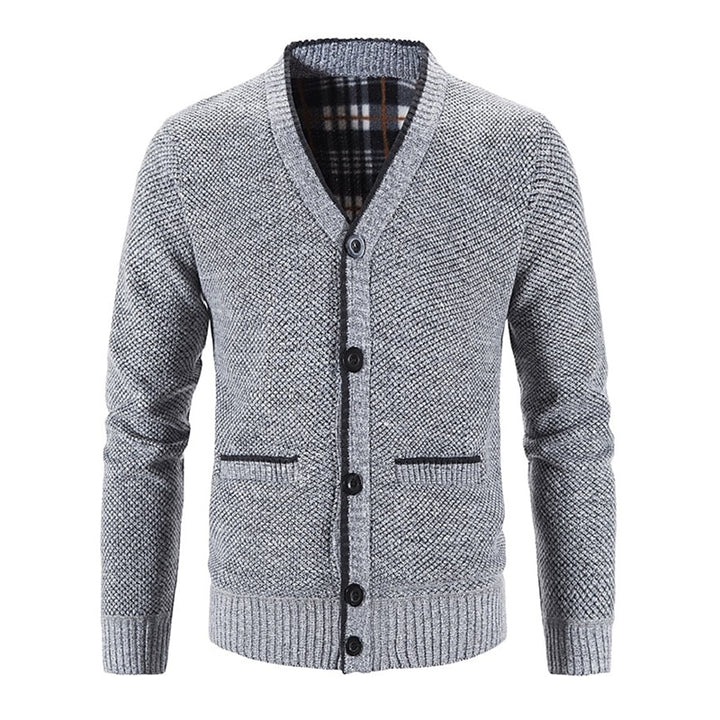 Colby | Button-Front V-Neck Cardigan