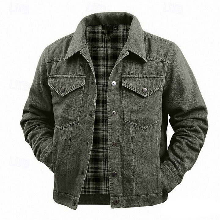 Harrison Ridge | Rugged Lined Trucker Jacket