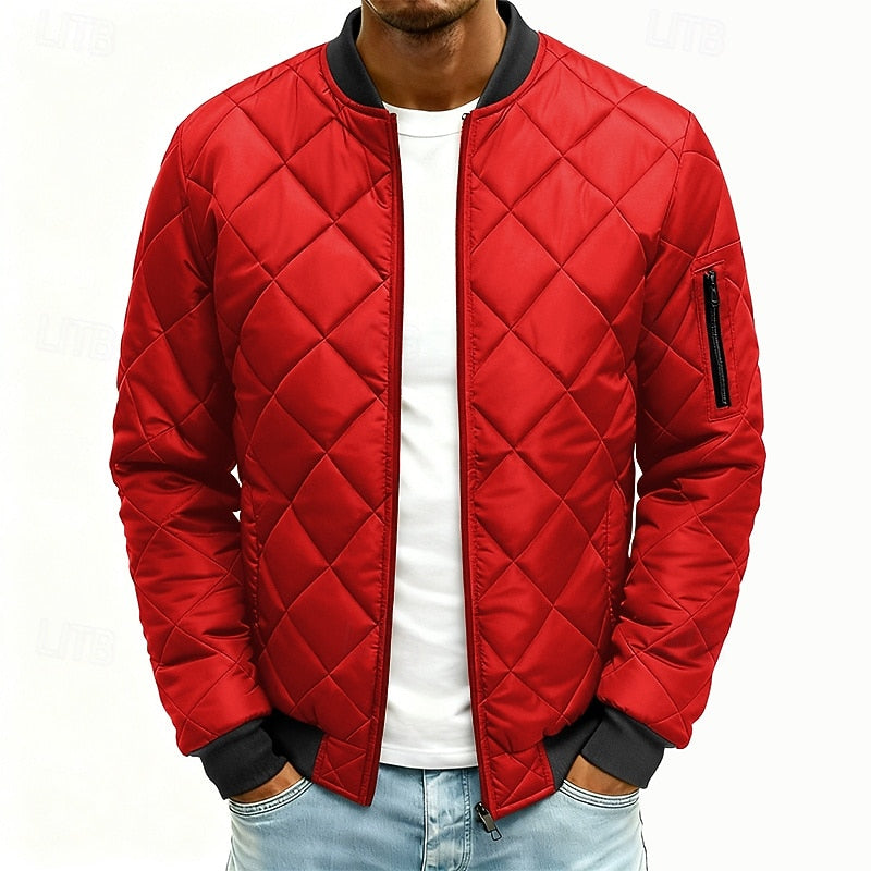 Theo | Quilted Bomber Jacket