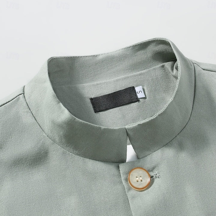 Alistair | Mandarin-Collar Jacket