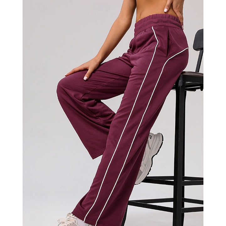 Maisie | Relaxed Side-Stripe Joggers