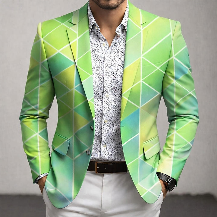 Roman | Modern Geometric Blazer