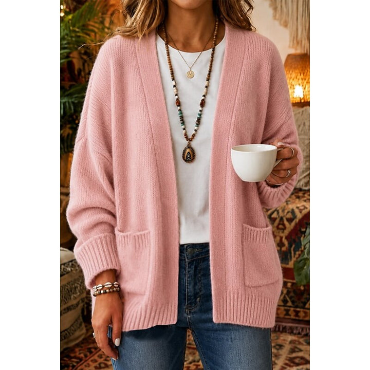 Evangeline | Relaxed Open-Front Cardigan